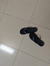李寧（LI-NING）人字拖鞋男游泳防滑夏季外穿潮軟底夾腳洗澡防臭防水款9563黑42碼 曬單實(shí)拍圖