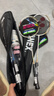 YONEX尤尼克斯羽毛球拍全碳素弓箭對拍套裝ARC5I附手膠拍包尼龍球 曬單實(shí)拍圖