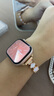 腕美主義適用iwatch s10蘋(píng)果手表表帶apple watchs11蘋(píng)果腕帶貝母鏈條鑲鉆S9金屬S10透氣se3代女高級感百搭 【四葉草鏈式】-玫金白貝+玫金色連接器 適用：iwatch【42mm 曬單實(shí)拍圖
