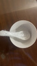 高顏值家用銀杏時(shí)光米飯碗大面碗陶瓷餐具家用新骨瓷陶瓷碗 銀杏時(shí)光 4.5英寸2碗2白勺 曬單實(shí)拍圖