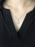 DAISY DREAM999足銀小王子麥穗項鏈女輕奢小眾頸鏈氣質(zhì)鎖骨鏈高級感閨蜜禮物 微鑲麥穗項鏈 【通體999銀】 曬單實(shí)拍圖