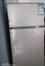 新飛冰箱小型租房用 一級能效冷 藏冷凍兩用1-2人家用小冰箱 出租房雙門(mén)電冰箱辦公室兩門(mén) 25年升級款 38A108 一級能效【經(jīng)典款】銀色 曬單實(shí)拍圖