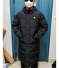 adidas 通勤羽絨服休閑長款鴨絨男女秋冬新款阿迪達(dá)斯官方輕運(yùn)動(dòng)   黑色   M 曬單實(shí)拍圖