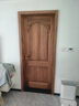 純原木胡桃木榫卯結構室內門(mén)橡木櫻桃木房門(mén)中式烤漆門(mén)家用 定金專(zhuān)拍 曬單實(shí)拍圖