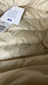 優(yōu)衣庫女裝高級輕型羽絨便攜式茄克/輕暖便攜新款478575 478575/30淺米色 L 曬單實(shí)拍圖