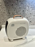 容聲小型取暖器家用暖風(fēng)機電熱取暖器桌面小型電暖器熱風(fēng)機電暖氣節能省電小型電熱烤火爐熱風(fēng)機 米色【兩檔調節】-單溫控-線(xiàn)長(cháng)1.2米 曬單實(shí)拍圖