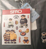 SPAO韓國同款小熊長(cháng)袖T恤男女同款秋冬加絨加厚保暖上衣SPCX25SG02LD 白#SP海軍熊-刺繡車(chē) L 曬單實(shí)拍圖