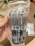 百樂(lè )（PILOT）【熱門(mén)商品】P500黑色中性筆簽字筆水筆0.5直液式走珠筆文具套裝辦公用品刷題筆高顏值考試筆 5支 曬單實(shí)拍圖