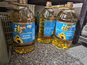福臨門(mén)食用油 葵花籽清香型食用植物調和油5升*4 整箱 新老包裝隨機發(fā)貨 曬單實(shí)拍圖