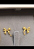 周六福黃金耳釘女星夢少女心足金999生日禮物計(jì)價(jià)A0912000一對約1.3g 曬單實(shí)拍圖