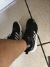阿迪達斯 （adidas）秋季男鞋運動(dòng)鞋舒適耐磨減震休閑跑步鞋 42.5UK8.5碼 曬單實(shí)拍圖