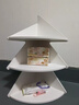 懶小吉置物架學(xué)生宿舍桌面拐角收納架書(shū)本文具收納分層大容量桌上轉角架 圣誕樹(shù)三層置物架 曬單實(shí)拍圖