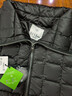 ELLE KIDS童裝 90%白鴨絨羽絨服女童冬季新款復(fù)古大翻領(lǐng)拉鏈款外套 黑色 160 (S) 曬單實(shí)拍圖