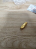 沃爾金黃金九眼天珠項鏈吊墜硬金足金999男女情侶手鏈轉運珠筒珠掛墜禮 0.8g,九眼天珠【送合金鏈】 曬單實(shí)拍圖