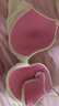 維多利亞的秘密（Victoria's Secret）PINK 2804圓盤(pán)胸外擴文胸舒適薄襯墊3/4罩杯無(wú)痕文胸夏季內衣女 曬單實(shí)拍圖
