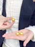 老鳳祥足金黃金蘋(píng)果擺件投資金純金金條收藏圣誕情人節(jié)禮物送女友老婆 足金蘋(píng)果擺件約2g+品牌禮盒 曬單實(shí)拍圖