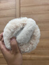 沃姆毛絨耳罩冬女時(shí)尚冬季保暖耳包護耳朵耳捂子可折疊學(xué)生防凍耳罩套 可折疊米色【仿兔絨-親膚舒適/超級保暖-持久鎖溫】 曬單實(shí)拍圖