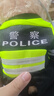 慕曦貝兒交警小熊鐵騎警官反光騎行服毛絨玩具送禮物泰迪玩偶警察小熊公仔 【棕色】交警小熊 25cm 曬單實(shí)拍圖