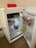 小吉（MINIJ）【許我耀眼同款】121升復古小冰箱冰吧一級能效小型租房家用客廳迷你冰箱國家補貼BC-JA121F1F02 曬單實(shí)拍圖