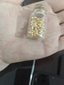 金玉白黃金金珠999足金轉運珠散珠3D硬金方糖珠子純金珠寶首飾小金豆 3mm方糖約:0.03g（預訂） 曬單實(shí)拍圖