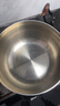 國風(fēng)316L不銹鋼奶鍋寶寶專(zhuān)用輔食鍋嬰兒小奶鍋家用鍋泡面鍋無(wú)涂層 【316抗菌鋼】奶鍋 18cm 曬單實(shí)拍圖