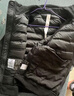 雪中飛抽繩連帽羽絨服女裝冬季通勤居家百搭款鴨絨保暖松緊羽絨外套衣服 黑色 L (165) 曬單實(shí)拍圖