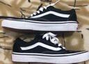VANS范斯官方 經(jīng)典款Old Skool復古男女低幫板鞋 黑色  42 曬單實(shí)拍圖