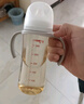 貝親（Pigeon）PPSU寬口徑自然實(shí)感防脹氣奶瓶330ml L號奶嘴 6個(gè)月+ AA193 曬單實(shí)拍圖