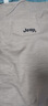 吉普（JEEP）短袖T恤男士夏季寬松冰絲涼感高端打底衫上衣服男裝 卡其 XL 曬單實(shí)拍圖