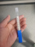 秝客（lefeke）水銀體溫計玻璃溫度計家用腋下大刻度 玻璃體溫計中號內標式單只 曬單實(shí)拍圖