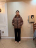 俞兆林新中式媽媽冬裝羽絨棉服大毛領(lǐng)棉衣外套洋氣國風(fēng)中老年女加厚棉襖 卡其升級款 2XL 建議105-120斤 曬單實(shí)拍圖