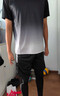 步銳特（BURUITE）跑步運動(dòng)套裝男籃球羽毛球健身服速干衣高彈訓練晨跑服緊身衣服 曬單實(shí)拍圖