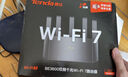 Tenda騰達路由器WiFi7【云霄BE5100】千兆穿墻王信號增強無線超強2.5g網(wǎng)口家用電競放大器立式BE6L Pro 曬單實拍圖