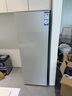 海爾立式冰柜一級能效風(fēng)冷無(wú)霜家用冷柜雙變頻冷藏冷凍兩用小冰柜低溫保鮮立式冷凍柜雙拼冰箱 210升 丨HCF鮮凍保濕丨風(fēng)冷無(wú)霜丨一級雙變頻 曬單實(shí)拍圖