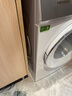 西門(mén)子（SIEMENS）新品iQ300小幸熨 10公斤變頻滾筒家用洗衣機 深層凈洗  智能投放 觸控彩屏 晶御智能 WG52J7I00W 曬單實(shí)拍圖