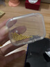 吾皇老金黃金小金珠足金999古法DIY配件散珠金珠轉運珠送禮佳品 約0.03g 曬單實(shí)拍圖