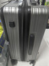 KOSITU 科思途德國新款前開(kāi)口可擴展行李箱女大容量24寸20登機箱拉桿皮箱結實(shí)男 礦巖灰【擴展增容 永恒經(jīng)典色 男女皆可實(shí)物賊上檔次】 22英寸 登機箱（三邊符合115登機要求+飛機高鐵均可放） 曬單實(shí)拍圖