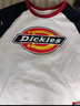 Dickies童裝兒童長(cháng)袖T恤小童春秋純棉薄款上衣男童秋季插肩衣服女童秋裝 曬單實(shí)拍圖