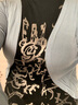 槿城冰絲針織防曬衣開(kāi)衫女2025新款夏薄款披肩外搭罩衫短款空調衫外套 藍色-GF1577 均碼 【80-125斤】 曬單實(shí)拍圖