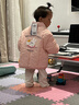 巴拉巴拉童裝兒童棉服男童女童外套冬裝棉衣繡花寶寶衣服 夢(mèng)幻粉60308 100 曬單實(shí)拍圖