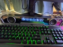 漫步者花再Halo PixelBar深淵字幕歌詞音響電腦桌面音箱 藍(lán)牙6.0RGB燈效 破界黑 曬單實(shí)拍圖