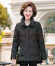 鴨鴨（YAYA）羽絨服女秋冬鴨絨修身中老年媽媽洋氣保暖立領(lǐng)百搭冬裝防寒外套QC 曬單實(shí)拍圖
