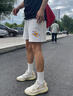 魯界椰子鞋男350正版情侶款2025秋冬季新款透氣耐磨休閑網(wǎng)面運(yùn)動(dòng)男鞋 350白黃色（軟底真爆6.0） 42 曬單實(shí)拍圖