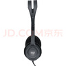 羅技（Logitech）H110 多功能立體聲耳麥 3.5mm有線(xiàn)頭戴式耳機 電腦筆記本雙插頭耳機 單個(gè)裝 曬單實(shí)拍圖