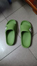 豬爸爸兒童拖鞋男童夏季新款家居室內防滑浴室洗澡可愛(ài)女寶寶涼拖鞋綠22 曬單實(shí)拍圖