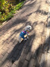 MIKI PAD狗狗衣服小型犬貓衣服秋冬季保暖可牽引外出背帶褲比熊泰迪雪納瑞 藍色口袋背帶褲 M背長(cháng)30cm（參考體重6-10斤） 曬單實(shí)拍圖