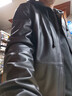 富鋌【高端頭層牛皮】春秋連帽男士真皮皮衣男款中年皮夾克男商務(wù)外套 曬單實(shí)拍圖