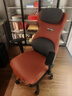 顧全GT100電腦椅電競椅人體工學(xué)椅老板椅人工力學(xué)座椅家用辦公椅子 紅色+升降扶手+腳托【真皮款】 曬單實(shí)拍圖