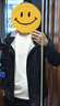 布先生明星同款長(cháng)袖T恤男士小白T內搭 長(cháng)袖標準T-圓領(lǐng)-白色 L(175) 曬單實(shí)拍圖