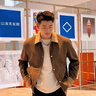軒森圖春秋季男士輕熟風(fēng)夾克外套男款寬松大碼拼接撞色上衣胖子顯瘦搭配 jk505黑色夾克 5XL (190) 建議220-240斤 曬單實(shí)拍圖